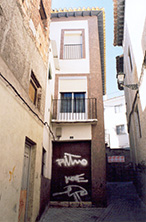 Molino. Fachada principal mal intervenida